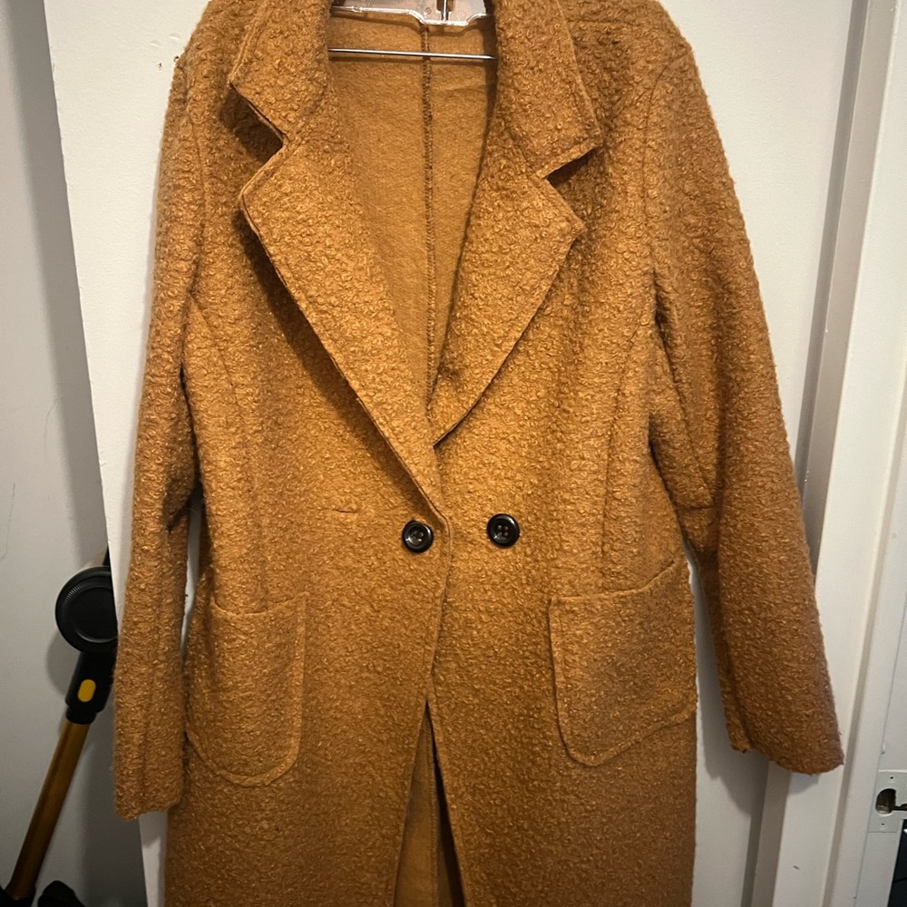 Oeo Margot Camel Teddy Jacket